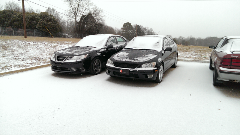 Illustration for article titled First time driving my car in the snow.